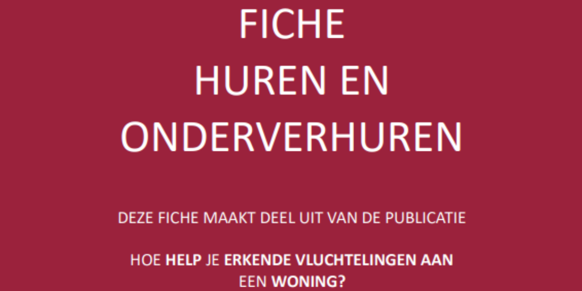 Fiche Huren en Onderverhuren