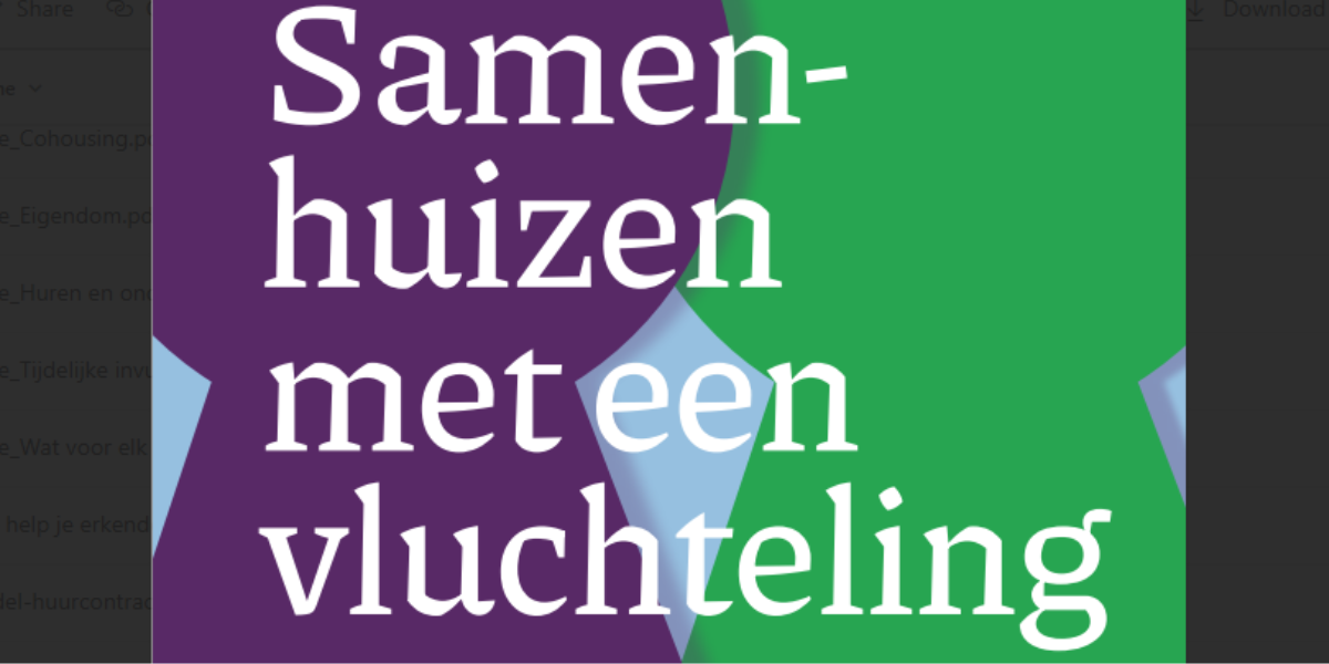 Samenhuizen met een vluchteling: een handleiding